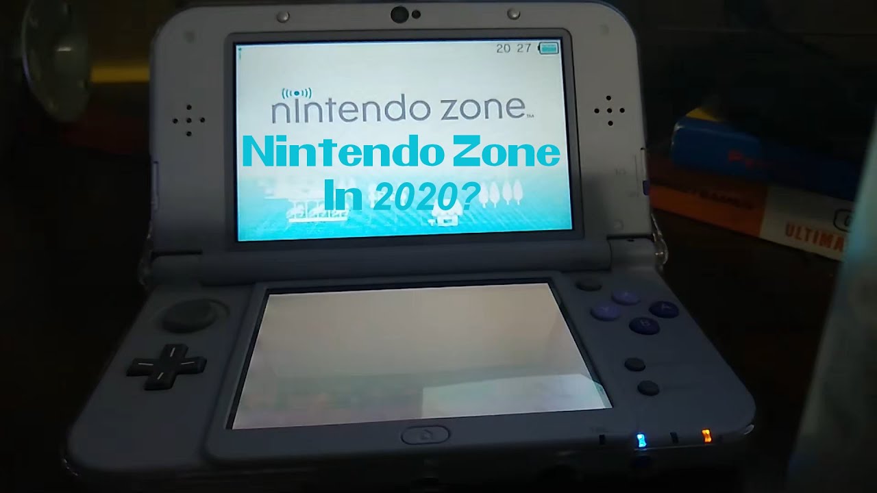 Nintendo Zone On The Nintendo 3DS In 2020? - YouTube