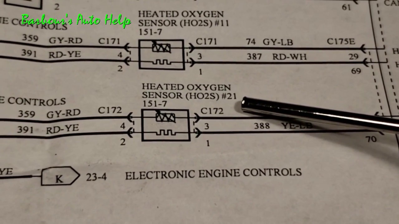 How to Test Resistance of O2 Sensor Heater - YouTube