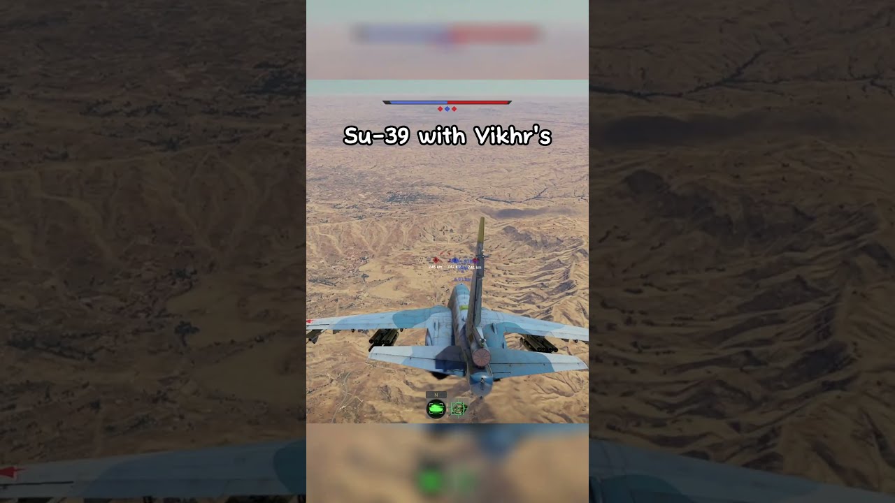 Su 39 with Vikhrs Experience