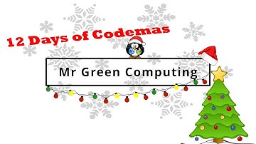 12 Days of Codemas   Day 2