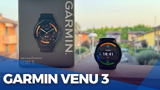 HO PROVATO PER DAVVERO IL GARMIN VENU 3 (ANCHE NEL CROSSFIT)