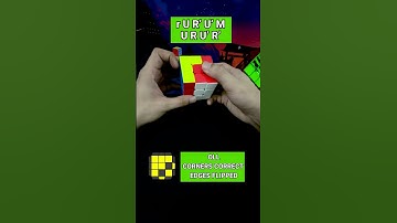 Rubik’s Cube OLL [Corners correct edges flipped] CASE (12/57) with Fingertricks