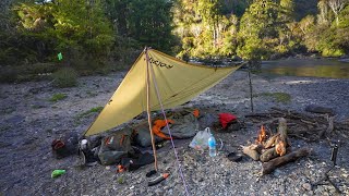 Solo Wild Camping + Fly Fishing on Pristine Trout River