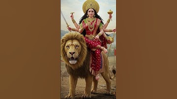 Thumbnail of Durga Chalisa & Kavach Mantra 🌺👣 #durga #mantra #shortvideo