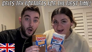British Couple Try POP-TARTS for the first time!