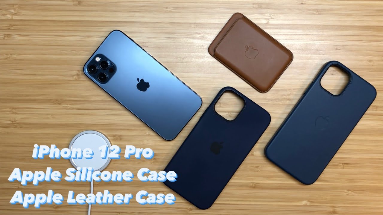 Iphone 12 Pro Apple Silicone Case Vs Apple Leather Case Youtube