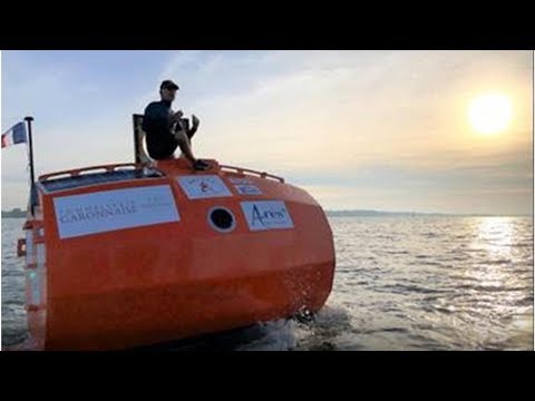 Vídeo: El Hombre Se Propone Cruzar El Atlántico En Un Barril