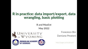 R programming and species distribution modeling   Lesson 2