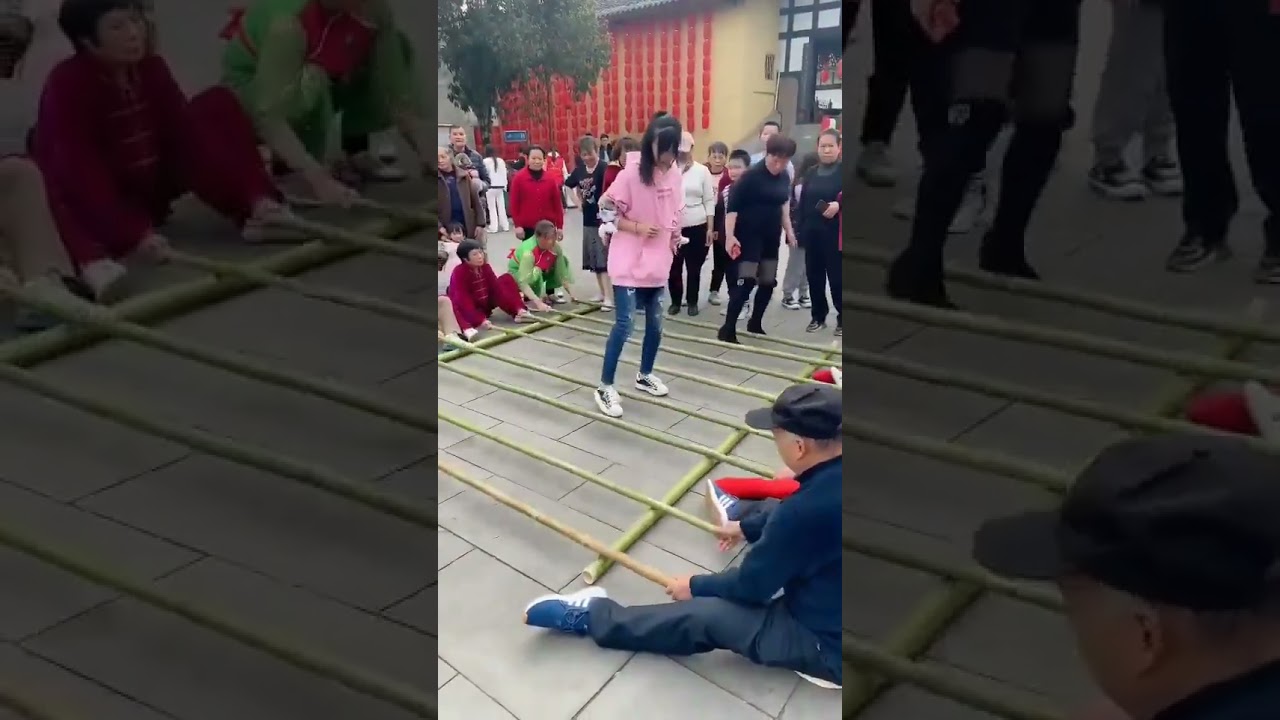 Bamboo dance Short video// Nagaland ka bamboo dance//👌👌👌🙏🙏🙏.