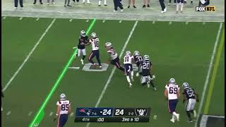 Patriots-Raiders INSANE Lateral Pick Six