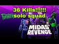 36 kills solo squad in new game Fortnitemares | So many BOTS and GHOSTS!!!