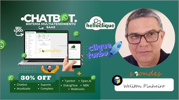 Novo Whaticket saas com typebot n8n dialogflow Open.AI Webhooks Kanban e outros