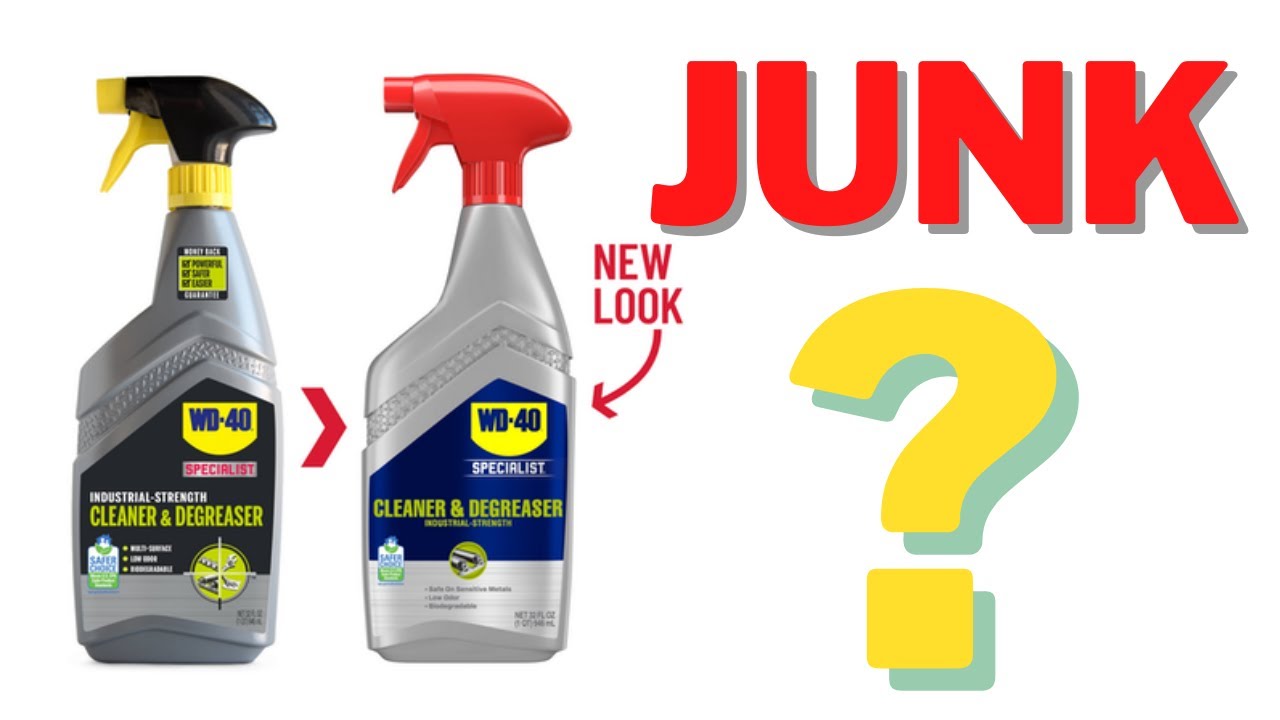 FIRST REVIEW  --- wd-40 specialist cleaner & degreaser