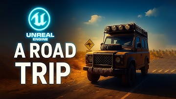 Unreal Engine 5.6.1 Renders Stunning ROAD TRIP Scenes | #render #unrealengine5 #megascans