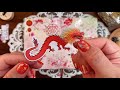 Asmr  the year of dragon   relaxing scrapbooking