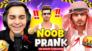 Noob Prank On Angry Streamer Gone Wrong 😱