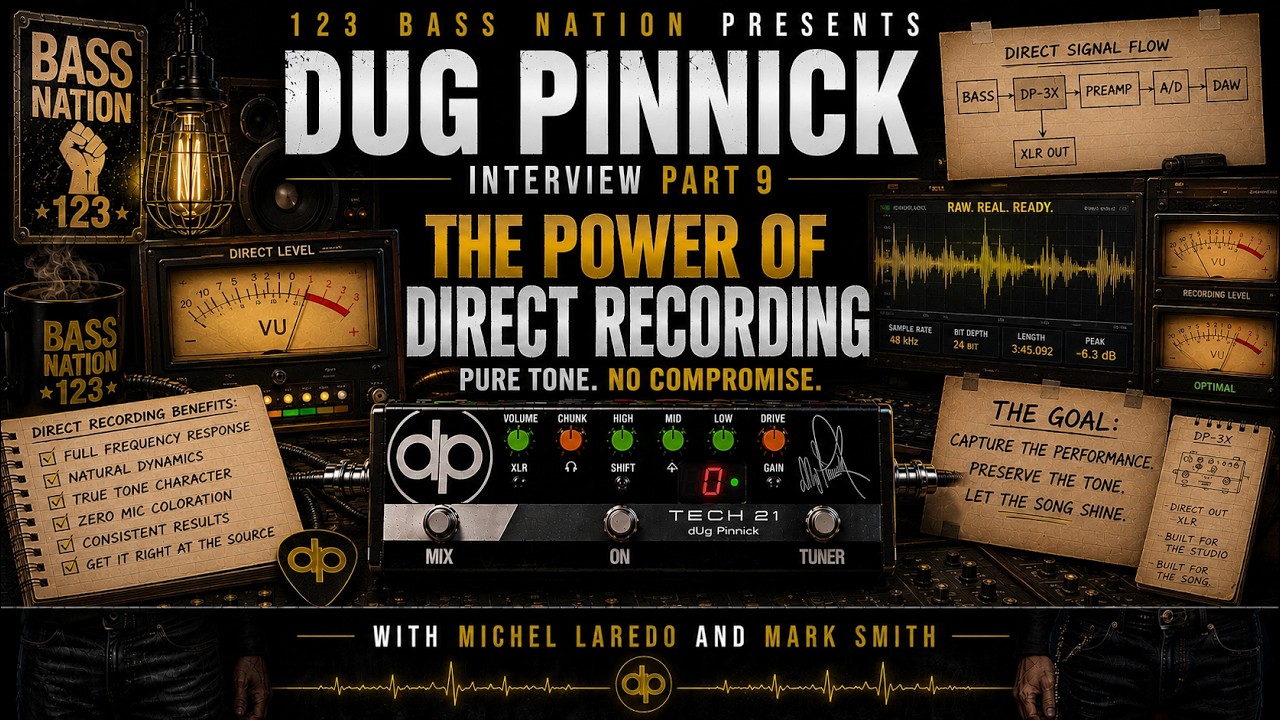 DUG PINNICK 123 BASS NATION INTERVIEW PART 9