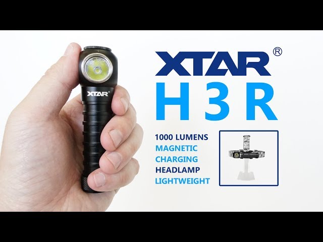 Lampe frontale ultra puissante Xtar H3 Warboy 1000 lumens