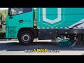 18 Ton Self-driving Electric Cleaning Sweeper Truck