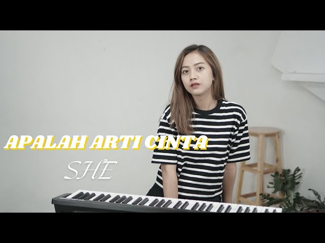 APALAH ARTI CINTA - SHE | COVER BY MICHELA THEA class=