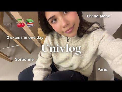Just 2 days of uni (I almost die) - Sorbonne Université Paris