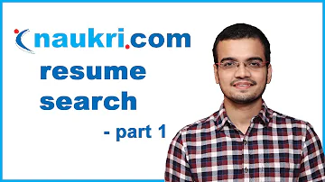 How to search resumes on naukri.com portal (Hindi) ?
