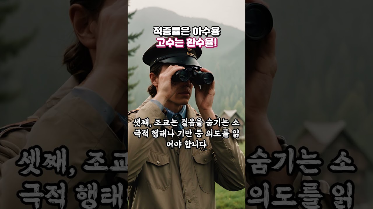 경마라는 안개 속, 유일한 나침반!