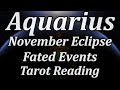 Aquarius! Hope Arrives But, So Does This Past Person! November Lunar Eclipse Reading 2020