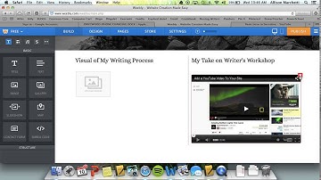 Embedding a Video in Weebly