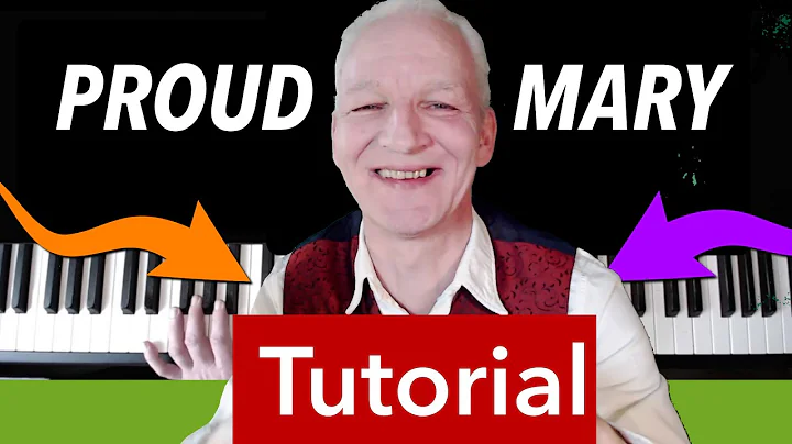 How to play Proud Mary on piano, Tina Turner