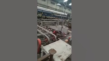 Automatic unloading machine after kiln for porcelain tile production