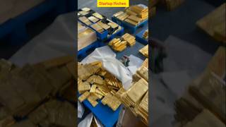 $1 TRILLION in Pure Gold Bars! Startup Riches 💰