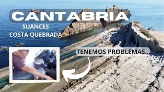 VLOG173.SUANCES Y COSTA QUEBRADA, TENEMOS PROBLEMAS.#autocaravana #viajes #cantabria #recomendacion