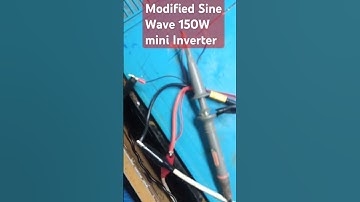 Modified Sine Wave inverter Repair Test
