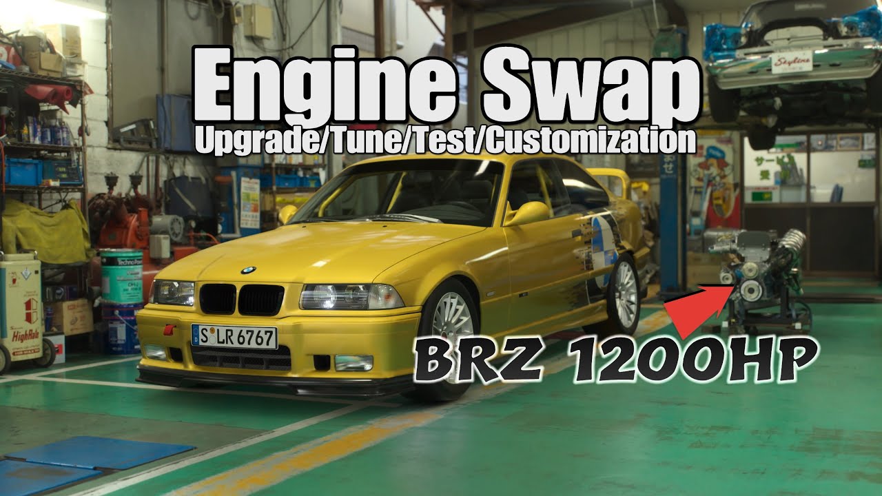 GT7 Engine Swap: BMW M3 ’97 With Subaru BRZ 7.8L Engine | Update 1.63 ...