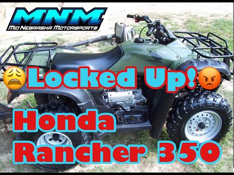 complete-honda-rancher-trx-350-es-4x4-engine-tear-down-motor-rebuild-video-1/3