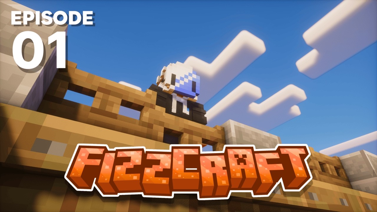 FizzCraft SMP (Episode 1) - Foundation First, The Rest Nowhere