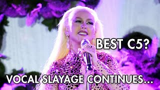 Christina Aguilera Belts Out Her Best C5 Ever! | YES GALA 2021