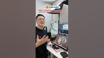 The secret is out now #blender #blend3d #wenbozhao