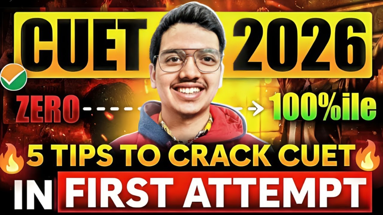 5 Tips to Crack CUET Like a Pro 🔥📚 || CUET Prep Guide 🚀