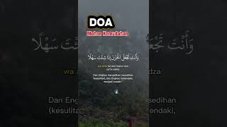 Doa Mohon Kemudahan #shortsdakwah