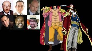 Anime Voice Comparison- Gol D. Roger (One Piece)