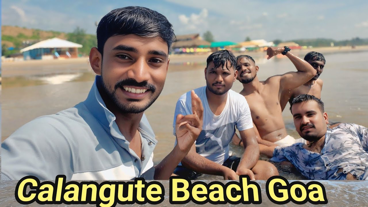 Calangute Beach Goa Trip Titos Line Explore With Friend Vlog #EP-2 