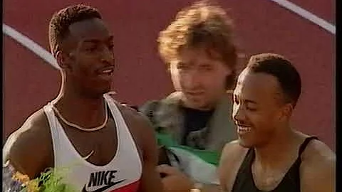 Michael Johnson & Frankie Fredericks  - DN Galan S...