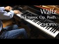 ワルツ 第14番 ホ短調 遺作（ショパン） Chopin - Waltz in E minor, Op. Posth. - pianomaedaful