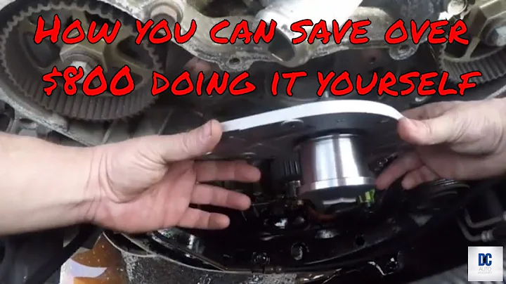 Dodge Chrysler 3.5L Timing Belt and Water Pump Installation I Saved a Ton of Money!!!