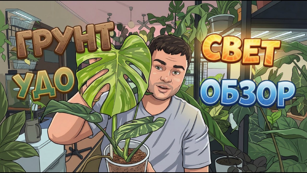 Говорим про: УДО, СВЕТ, ГРУНТ, ОБЗОР МОНСТЕР И СРАВНЕНИЕ СОРТОВ