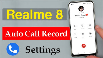Realme 8 Automatic Call Recording Settings | How to Enable Auto Call Recording on Realme 8