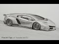 Comment dessiner une Lamborghini Veneno