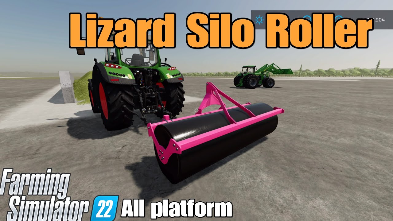 Lizard Silo Roller  / FS22 mod for all platforms